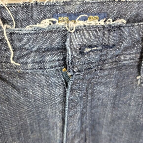 Rock Revolution Distressed Straight Leg Womens Jeans Size 28 - Picture 12 of 15